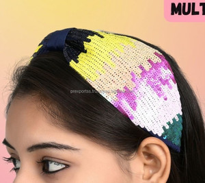 2025 Accesorios para niños Diademas de tela bordadas a mano con comodidad suave y detalles de cuentas a mano-¡Compre ahora! - Product Image 4