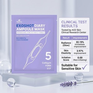 Masque journalier BIAIfekt EXOSHOT # Crème hydratante anti-âge 5 CICA Collagène PDRN EGF éclaircissante pour les pores du visage - Product Image 3