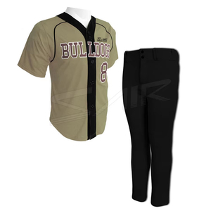 Uniforme de Béisbol Ligero y Transpirable, Uniforme de Béisbol de Último Diseño, Uniforme de Béisbol en Oferta - Product Image 1