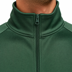 Custom Men Tracksuit Wholesale Two Piece Sportswear Set Embroidered Logo <b>Zip</b> <b>Up</b> <b>Jacket</b> Jogger Pants Manufacturer Gym Apparel OEM - Product Image 4