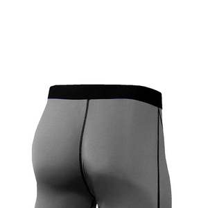 OEM Factory Rate <b>Men</b> <b>Compression</b> <b>Shorts</b> Elastic Waist Quick Dry Solid Gym Running Fitness Custom Logo Sports Wear <b>Shorts</b> - Product Image 6