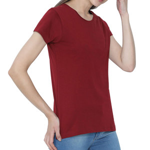 Solid Trader High Quality Comfort Stretchable Athletic Gym Fitness O Neck Short Sleeve Elegant Women Tee <b>Shirt</b> - Product Image 6