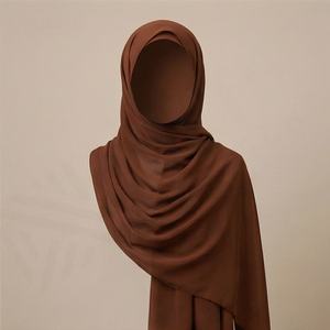 Hiyab de Chifón Sedoso de Alta Calidad, Personalizable en Color, con Imán, para Mujeres Musulmanas, Pañuelo Instantáneo para la Cabeza, Suave, Transpirable, Premium y a la Moda - Product Image 3