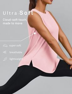 Débardeur côtelé extensible pour femme – T-shirt sans manches doux et confortable, coupe ajustée, décontracté, idéal pour l'été, écologique, respirant et séchage rapide - Product Image 5