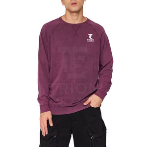 Casual Men Acid <b>Wash</b> Sweatshirt Round Neck Acid <b>Wash</b> Sweatshirt Soft Cotton Acid <b>Wash</b> Sweatshirt For Sale - Product Image 2