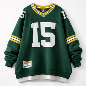 Diseña tu propia sudadera extragrande inspirada en el fútbol americano para tu equipo |   Peso pesado 420–460 GSM |   Fábrica OEM ODM - Product Image 1