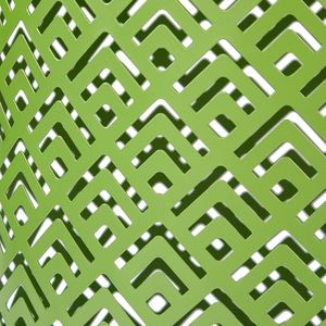 Set di 3 tavolini da esterno/interno verdi da 12, 14 e 16 pollici con struttura in metallo - Product Image 4