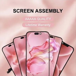 Écran de remplacement de haute qualité, assemblage complet d'écran tactile pour <span class=keywords><strong>iPhone</strong></span> <span class=keywords><strong>X</strong></span> 11 12 13 14 15 16 17 Pro Max LCD, le plus vendu - Product Image 1