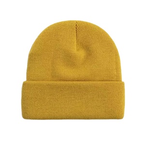 Winter Unisex <b>Beanie</b> Cap Custom Logo Embroidery Digital Printing Character Pattern Striped Style Warm Breathable <b>Waterproof</b> 100% - Product Image 4