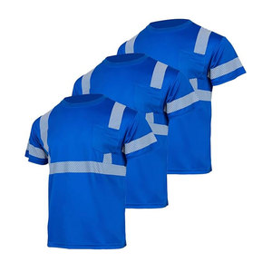Men's Heavyweight Cotton Work <b>T</b>-<b>Shirt</b> Loose Fit Industrial <b>Pocket</b> Work Safety Quick Dry Regular Fit O-Neck Woven <b>T</b>-<b>Shirt</b> - Product Image 4