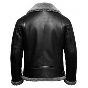 Nouvelle Veste Biker en Cuir Véritable pour Homme, Mode Hiver 2025, Style Urbain, Unisexe, Col Montant, Coupe-Vent, Logo Personnalisé sur le Devant, Vente en Gros - Product Image 2