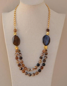 Collar de Resina de Moda, Hermoso, de Alta Calidad, Hecho a Mano, con Acabado Pulido, para Mujer, por Perfect Enterprises - Product Image 1