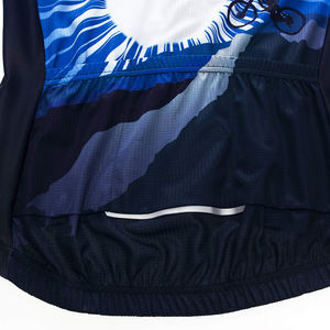 Camisetas de Ciclismo 2025 al por Mayor para Mujer, Personalizadas, Antibacterianas, de Secado Rápido, 100% Poliéster, Manga Larga, OEM Frontal - Product Image 6