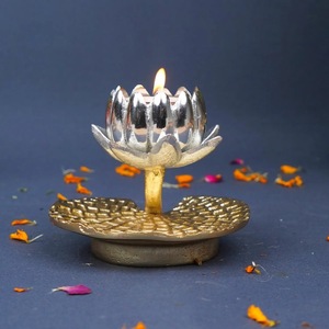 Highest Quality <b>Brass</b> <b>Candlestick</b> Holder With Ring Base Heat Resistant For Home Decoration - Product Image 5