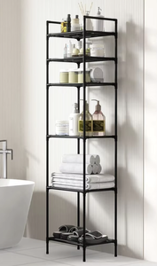 OEM/ODM Vietnam Floor Standing <b>Microwave</b> <b>Storage</b> Rack Multi Layer Kitchen Shelf with Wheels Organizer - Product Image 4