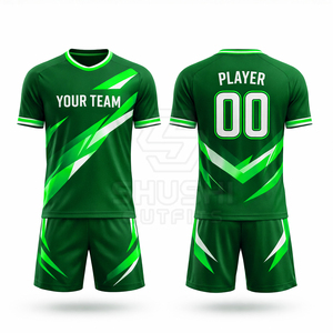 Camiseta de Árbitro Profesional para Adultos, Cuello Redondo, con Bolsillos, Pantalones Cortos, Uniforme de Fútbol - Product Image 3