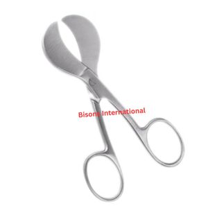กรรไกรตัดสายสะดือทางการแพทย์แบบอเมริกัน ยี่ห้อ BISONS ผลิตจากสแตนเลสสตีล สำหรับการผ่าตัด - Product Image 2
