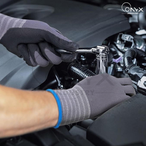 Guantes Resistentes a Cortes, Antideslizantes, Transpirables y Duraderos, Hechos en Pakistán, Suministro Directo de Fábrica, Venta al Por Mayor, Ropa de Trabajo de Seguridad Industrial - Product Image 3