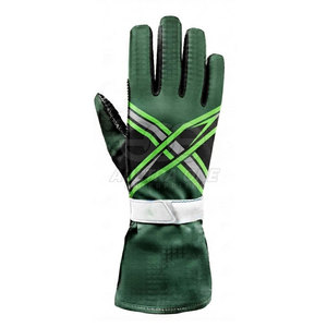 Winter Racing Kart Gloves Breathable Performance Fabric <b>Silicone</b> Grip Palm Extended Wrist Design <b>Waterproof</b> Lightweight Hook - Product Image 2