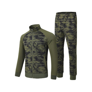 Men's Tracksuits <b>Set</b> Long Sleeve Causal Full Zip Running Sports Sweatsuit For Men 2 Piece Outfits - Product Image 1