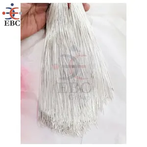 wholesale French bullion Metallic Wire (Smooth Dabka)/ coil Purl embroidery Zardozi bullion wire in Gold and silver color