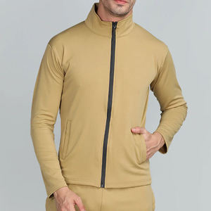 High Quality Men's Slim Fit Training <b>Jacket</b> Full Zip Lightweight <b>Gym</b> Fitness Athletic Running Sports Track <b>Jacket</b> Coat - Product Image 5