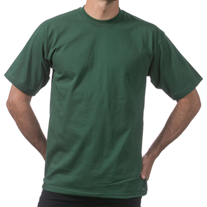 เสื้อทีเชิ้ตสำหรับผู้ชายแบบสั่งตัดสีทึบผ้าฝ้าย100% ขนาดใหญ่พิเศษ - Product Image 1