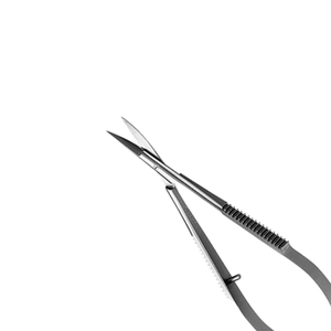 Micro-ciseaux Yasargil de qualité supérieure en acier inoxydable réutilisable, forme baïonnette, instruments de microchirurgie de qualité supérieure - Product Image 2