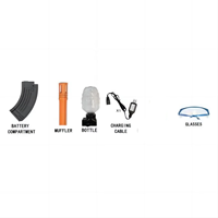 Juguete de Pistola AK 47 en Oferta de Toyhome, Pistola de Juguete de Asalto de 56 cm, Pistola de Juguete con Balas, Juego Deportivo al Aire Libre