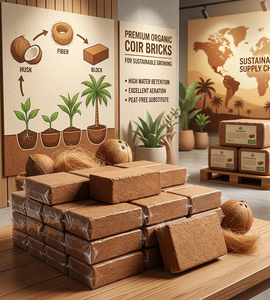 Bloque de Fibra de Coco de 5 kg, Bajo Contenido de CE, Sustrato de Coco para Paisajismo, Alta Retención de Agua para Climas Áridos, Proyectos GCC - Product Image 2