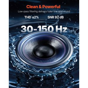ซับวูฟเฟอร์ติดรถยนต์ขนาด 12 นิ้ว 1500 วัตต์ RMS พร้อมตู้ลำโพงและแอมพลิฟายเออร์ในตัว - Product Image 4