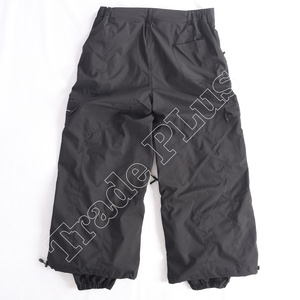 Pantalones Cargo Negros para Hombre, Impermeables, con Cierre de Cordón, Material Gore-Tex, Estilo para Nieve y Actividades al Aire Libre - Product Image 2