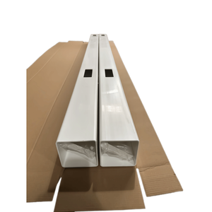 Set of 2 White Vinyl Routed <b>Fence</b> <b>Caps</b> with Line <b>Post</b> Fencing Trellis & Gates - Product Image 2