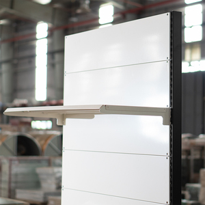 Metal Powder Coated Anti-Rust Modern Single Shelf Wall-Mounted/Freestanding <b>Display</b> <b>Rack</b> | OEM Service - Product Image 3