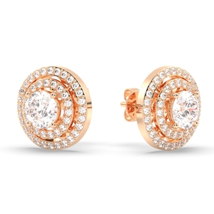 REYES Manufacture 925 Sterling Silver Moissanite Screw Back <b>Stud</b> <b>Earrings</b> Luxury Engagement Wedding Gift Fine Jewelry For Women - Product Image 5