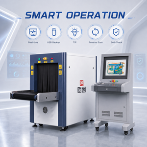 Dual Energy 6550 <strong>X</strong> Ray Luggage <strong>Scanner</strong> Baggage Inspection Machine Security Screening Equipment <strong>Scanner</strong> De Bagages a <strong>Rayons</strong> <strong>X</strong> - Product Image 4