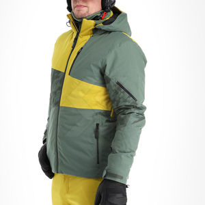 Chaqueta de Esquí para Hombre, Nueva Colección 2026, Venta al Por Mayor, Color Sólido, Cuello Alto Informal, Logotipo Frontal, Resistente, Personalización OEM - Product Image 3