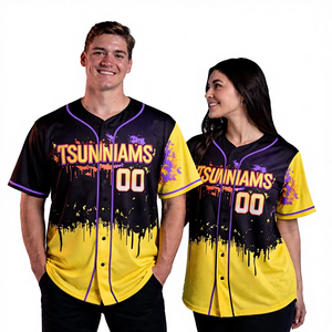 Uniforme de Béisbol Sublimado de Alta Calidad, Última Moda, Transpirable, Tallas Grandes, Color Personalizado, Servicio OEM - Product Image 1