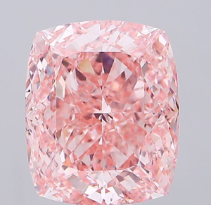 Diamante Cultivado en Laboratorio con Certificación IGI, Corte Cojín, 24.02 CT, Color Rosa Intenso, Claridad VS2, CVD 727574416, Joyería ROYAL GEMS - Product Image 1