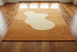 Tapis en laine touffeté à la main de meilleure qualité 100% Style rond moderne pour hôtel salon zone décorative en coton - Product Image 2