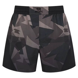 Shorts MMA pour hommes en tissu extensible respirant, pour entraînements sportifs et séances de gym. - Product Image 4