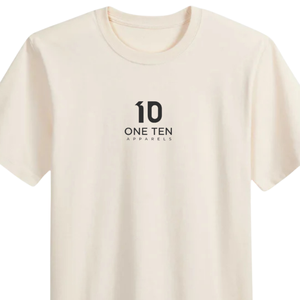 เสื้อยืดผู้ชายไซส์ใหญ่ สีธรรมชาติ ผ้าฝ้ายพรีเมียม คอกลม แขนสั้น สไตล์ลำลอง โอเวอร์ไซส์ ทนทาน ใส่ได้ทุกวัน สตรีทแวร์ - Product Image 3