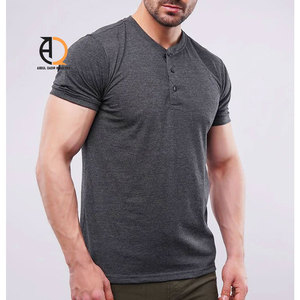 T-shirt en coton 100% lourd de qualité supérieure, col rond, coupe ample pour homme, t-shirt uni - Product Image 1