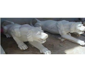 Decorative Handcarved <b>Stone</b> Animal Figure Rustic Outdoor Garden Ornament Durable <b>Landscape</b> Sculpture for Courtyard and Yard - Product Image 1