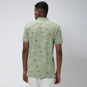 Chemises polo pour hommes respirantes, entièrement personnalisées avec logo imprimé, amples, unies, à manches courtes, de haute qualité, en gros, sublimation - Product Image 4