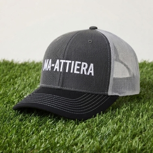 Men's Charcoal Gray Trucker Cap Mesh <b>Back</b> Snapback Baseball Hat Custom Embroidered Streetwear - Product Image 5