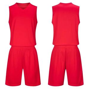 Uniforme de Baloncesto Personalizado, Sin Mangas, Corto, Color Sólido, Poliéster Transpirable, de Secado Rápido, Antibacterial, Unisex - Product Image 5