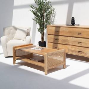 โต๊ะกาแฟหวายไม้แวนดานา แอสตร้า โนวา สำหรับห้องนั่งเล่นสมัยใหม่และการตกแต่งสไตล์ร่วมสมัย - Product Image 1