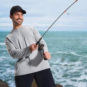 เสื้อเชิ้ตป้องกันแสงแดด UPF 50+ คุณภาพสูงสำหรับผู้ชาย แขนยาว เหมาะสำหรับการล่าสัตว์ - Product Image 4