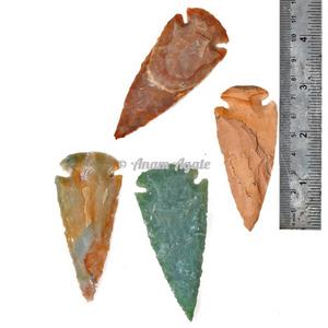 Puntas de flecha de ágata natural de 5 pulgadas para la fabricación de joyas Cristales hechos a mano Tiendas metafísicas Proveedor a granel al por mayor de La India - Product Image 4